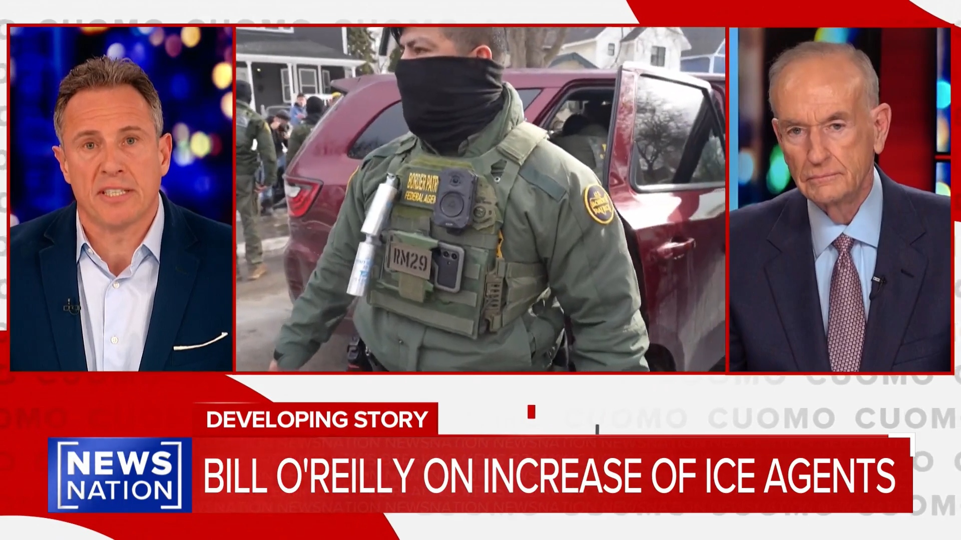 O'Reilly & Cuomo Talk a 'Rebellion,' ICE, and President Trump